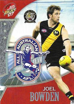 2007 Select AFL Supreme - All Australian #AA5 Joel Bowden Front